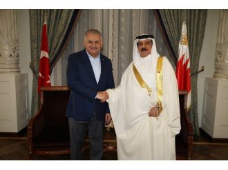 Başbakan Yıldırım Bahreyn Kralı ile görüştü