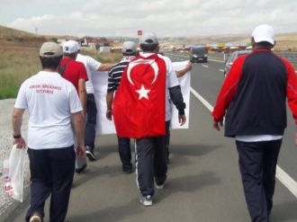 Beştepe’ye kadar yaya gidecekler