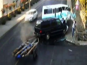 Ölümün teğet geçtiği an kamerada