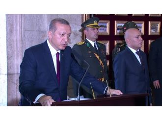 "Ülkemizi bu kutlu yürüyüşünden alıkoymak isteyen..."