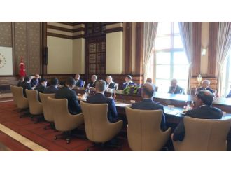 Erdoğan Kulüpler Birliği Heyeti’ni kabul etti