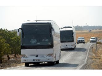 Cerablus’a 4 otobüsle takviye