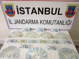 İstanbul jandarmasından sahte para operasyonu