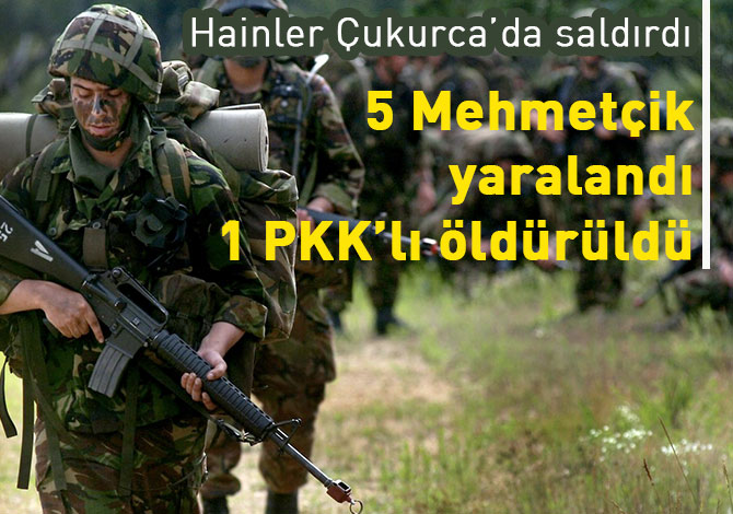 Çukurca’da çatışma: 5 asker yaralı