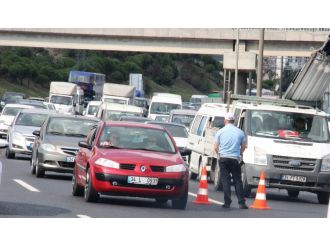 FSM Köprüsü’nde ağır vasıtalara sıkı denetim
