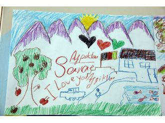 Savaşın travmasını resim çizerek aşıyorlar