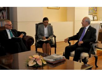 Kılıçdaroğlu Carl Bildt’le görüştü