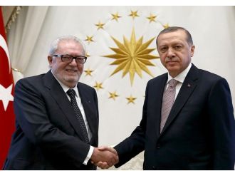 Erdoğan AKPM Başkanı Agramunt’u kabul etti