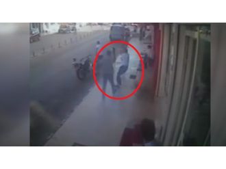 Cinayet anı kamerada