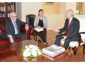 Kılıçdaroğlu Agramunt’la görüştü