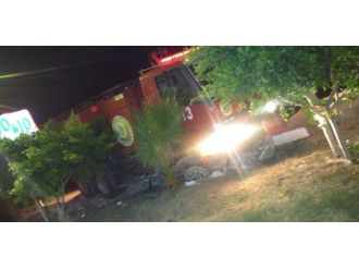 Kafenin bahçesinde oturanlar bunu görünce şaşkına döndü