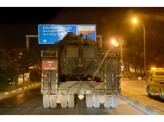 Gaziantep’e çevre illerden tank sevkıyatı