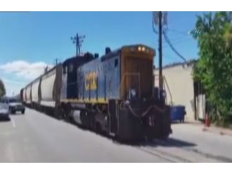 Tramvay değil yük treni