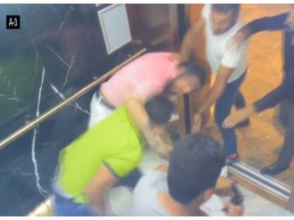 Lüks rezidanstaki dehşet anı kamerada