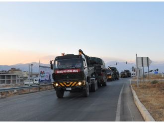 15 fırtına obüsü İslahiye’ye getirildi