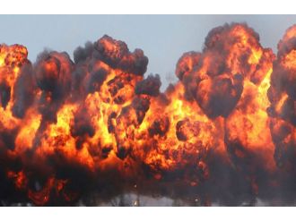 Koalisyon güçleri bomba yüklü aracı imha etti