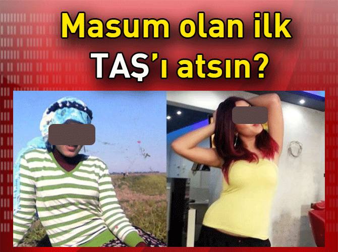 Masum olan ilk taşı atsın?