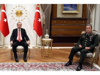 Erdoğan Akar’ı kabul etti