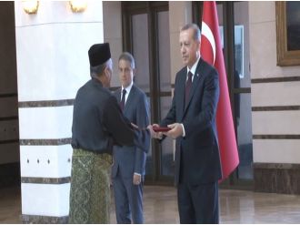 Malezya Büyükelçisi Beştepe’de