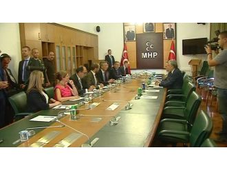 NATO Genel Sekreteri MHP Grubunda