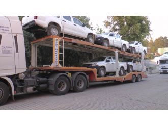 Cerablus’a pikap sevkiyatı