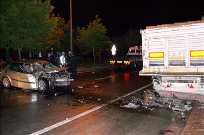 Köpeğe çarpmadı ama...