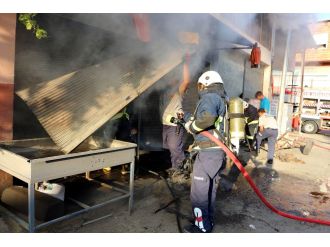 Alanya’da korkutan yangın