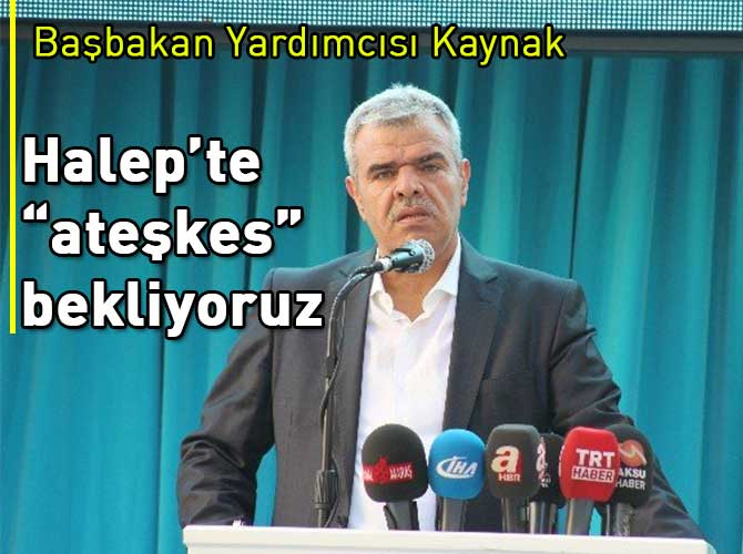 Kaynak: “Halep’te saat 24 itibariyle ateşkes ilan ediliyor”