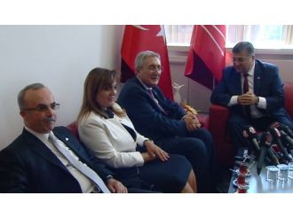 MHP heyetinden CHP’ye bayram ziyareti