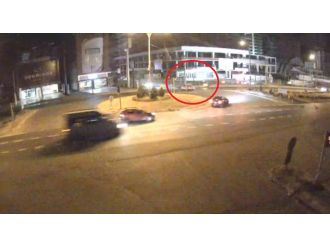 Ölümlü motosiklet kazası kamerada