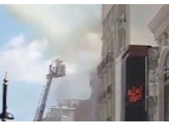 İstanbul’da tekstil atölyesinde yangın