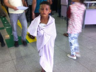 Vücudunun büyük kısmı yandı, hastanede sıra bekledi