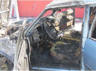 Benzinlikten çıktıktan 100 metre sonra alev aldı