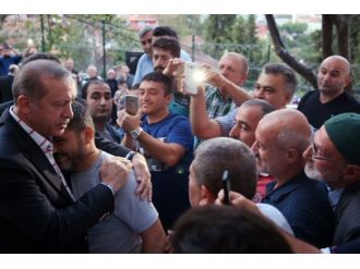 Erdoğan’dan 15 Temmuz şehitlerinin ailelerine ziyaret