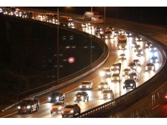 TEM’de 30 kilometrelik araç kuyruğu