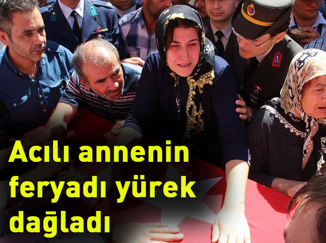Acılı annenin feryadı yürek dağladı