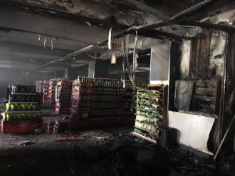 AVM’deki yangında tam 9 milyon TL’lik zarar