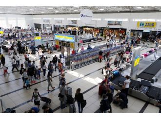 Kurban Bayramı’nda havalimanları doldu taştı