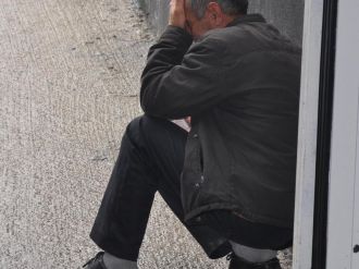 Bir babanın yıkıldığı an !