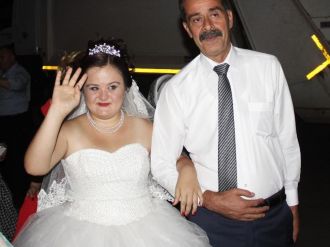 Down sendromlu kız hayaline kavuştu