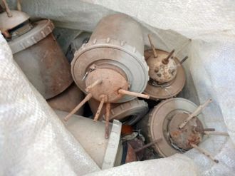 Tam 41 adet anti-personel mayını !