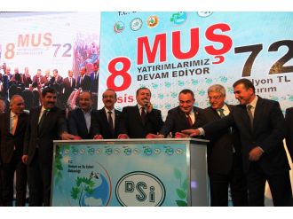Bakan Eroğlu, 8 tesisin açılışını yaptı