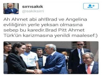 Sırrı Sakık’tan ’Angelina Jolie’ esprisi