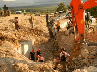 İstanbul-İzmir Otoyolu inşaatında göçük: 1 ölü