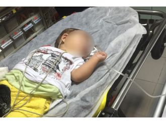 8 aylık bebek uyuştrucu komasına girdi iddiası