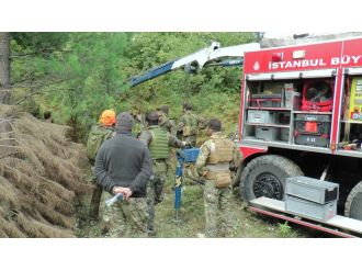 Airsoft doğa sporu yaparken kuyuya düştü