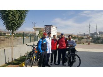 Protesto için 2 bin 300 metre pedal çevirecekler