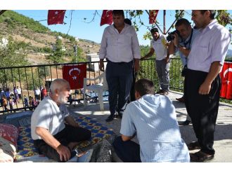 "Oğlum seni rüyamda gördüm, bir durum mu var" diye sormuş