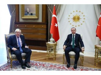 Erdoğan Johnson’ı kabul etti