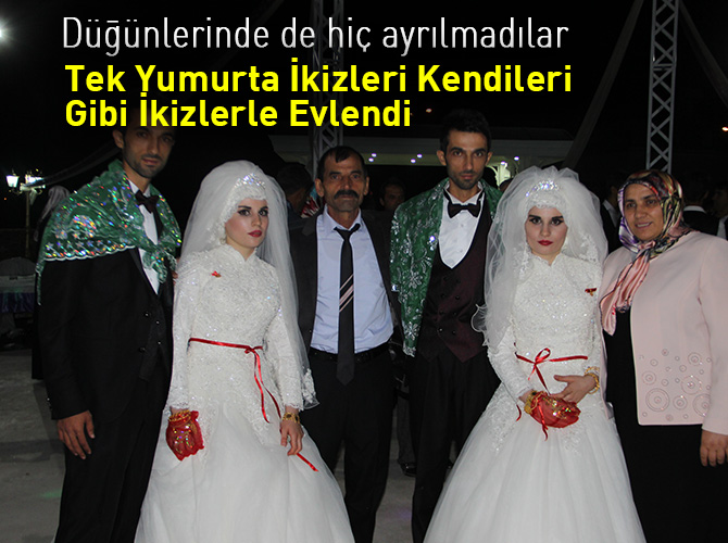 Tek Yumurta İkizleri Kendileri Gibi İkizlerle Evlendi